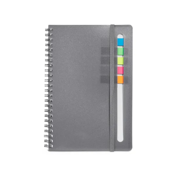 Prime Line Semester Spiral Notebook With Sticky Flags - Prime Line Semester Spiral Notebook With Sticky Flags - Image 3 of 8