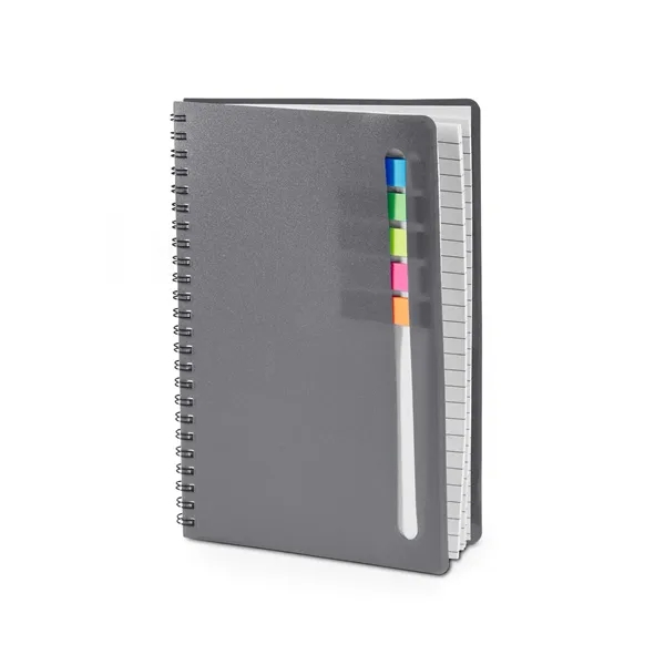 Prime Line Semester Spiral Notebook With Sticky Flags - Prime Line Semester Spiral Notebook With Sticky Flags - Image 4 of 8