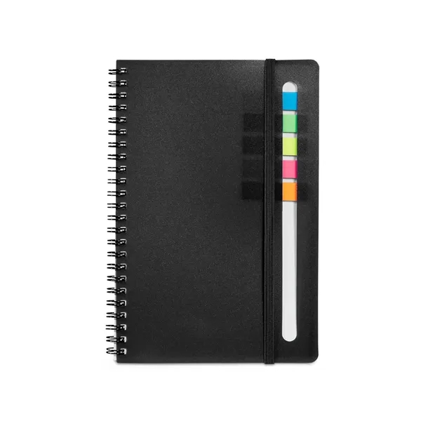 Prime Line Semester Spiral Notebook With Sticky Flags - Prime Line Semester Spiral Notebook With Sticky Flags - Image 6 of 8