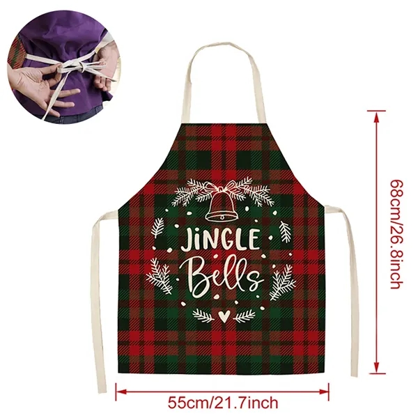 Christmas Kitchen Cooking Aprons - Christmas Kitchen Cooking Aprons - Image 3 of 3