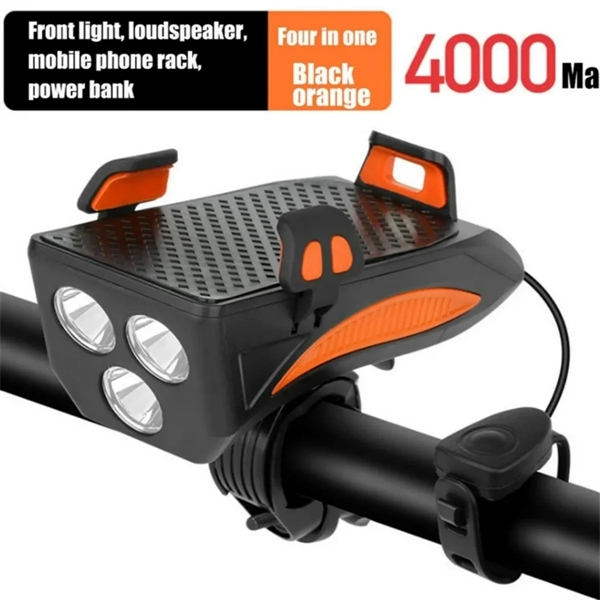 Multifunctional bicycle headlight holder power bank - Multifunctional bicycle headlight holder power bank - Image 0 of 7