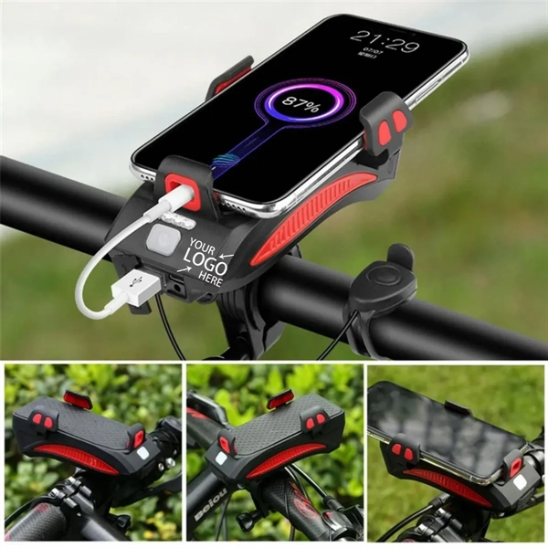 Multifunctional bicycle headlight holder power bank - Multifunctional bicycle headlight holder power bank - Image 2 of 7