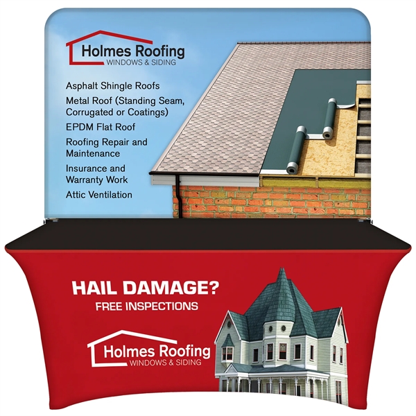 6' Table Cover Half Wall Kit - 6' Table Cover Half Wall Kit - Image 0 of 10