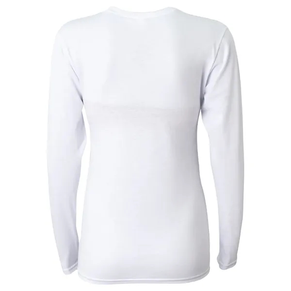 A4 Ladies' Long-Sleeve Softek V-Neck T-Shirt - A4 Ladies' Long-Sleeve Softek V-Neck T-Shirt - Image 1 of 47