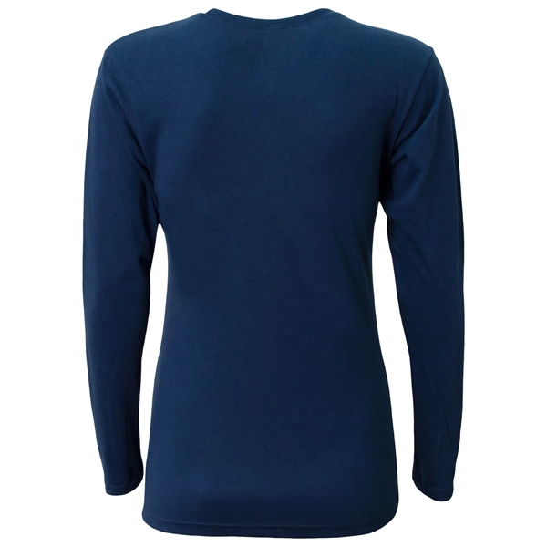 A4 Ladies' Long-Sleeve Softek V-Neck T-Shirt - A4 Ladies' Long-Sleeve Softek V-Neck T-Shirt - Image 16 of 47