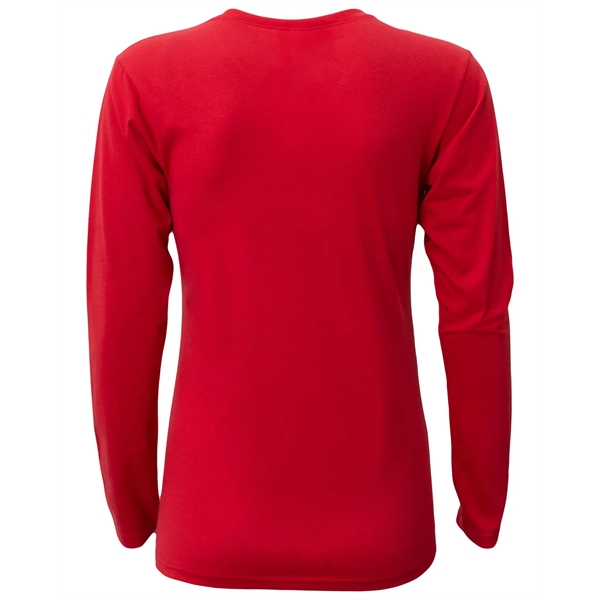 A4 Ladies' Long-Sleeve Softek V-Neck T-Shirt - A4 Ladies' Long-Sleeve Softek V-Neck T-Shirt - Image 25 of 47