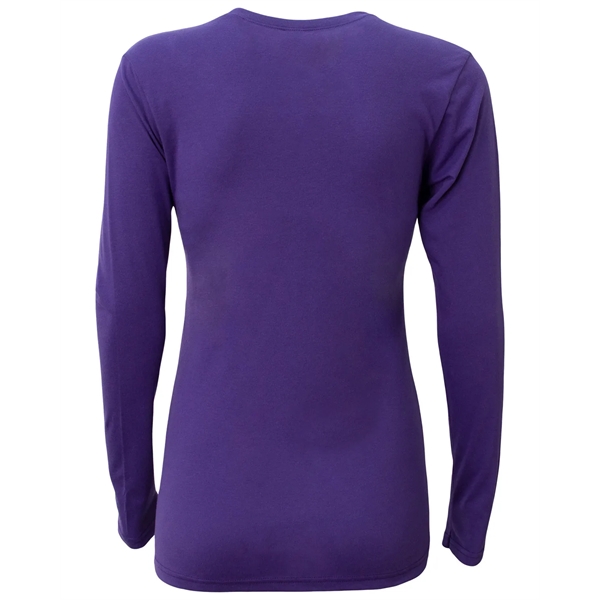 A4 Ladies' Long-Sleeve Softek V-Neck T-Shirt - A4 Ladies' Long-Sleeve Softek V-Neck T-Shirt - Image 28 of 47