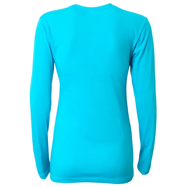 A4 Ladies' Long-Sleeve Softek V-Neck T-Shirt - A4 Ladies' Long-Sleeve Softek V-Neck T-Shirt - Image 37 of 47