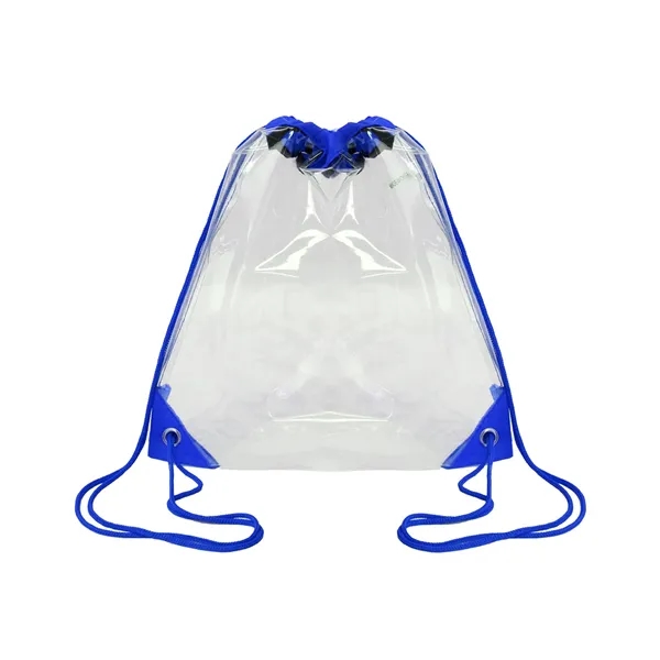 Liberty Bags Clear Drawstring Bag - Liberty Bags Clear Drawstring Bag - Image 2 of 3