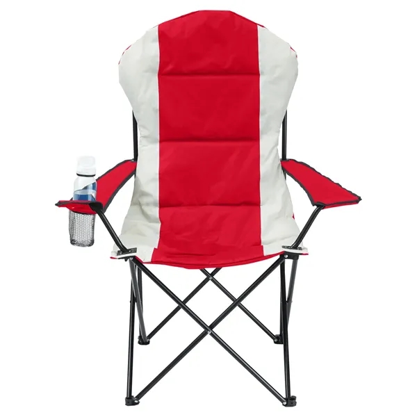 Prime Line Hampton XL Folding Outdoor Camping Chair - Prime Line Hampton XL Folding Outdoor Camping Chair - Image 5 of 11