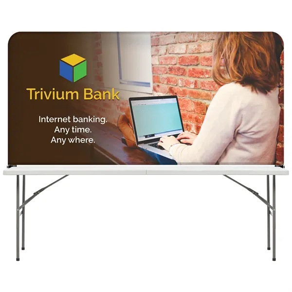 8' Table Top Hardware & Medium Banner Kit - 8' Table Top Hardware & Medium Banner Kit - Image 0 of 6