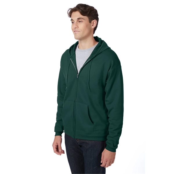 Hanes Adult EcoSmart® Full-Zip Hooded Sweatshirt - Hanes Adult EcoSmart® Full-Zip Hooded Sweatshirt - Image 33 of 53