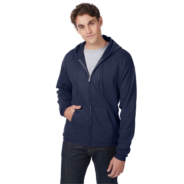 Hanes Adult EcoSmart® Full-Zip Hooded Sweatshirt - Hanes Adult EcoSmart® Full-Zip Hooded Sweatshirt - Image 44 of 53