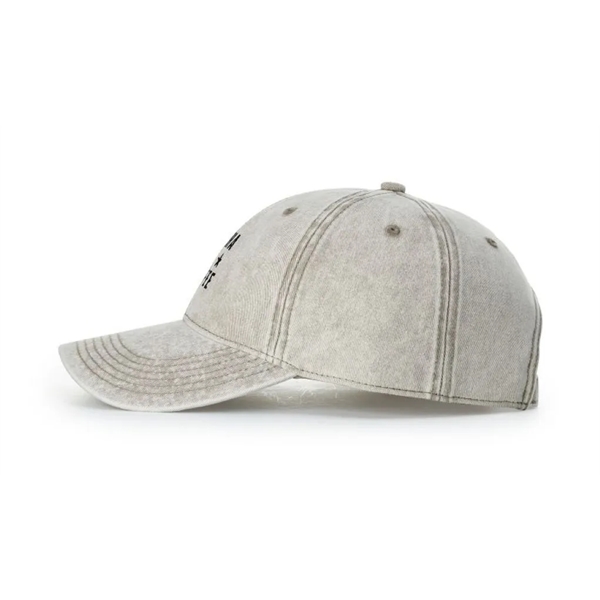 Richardson 382 Snow Washed Dad Hat - Richardson 382 Snow Washed Dad Hat - Image 8 of 9