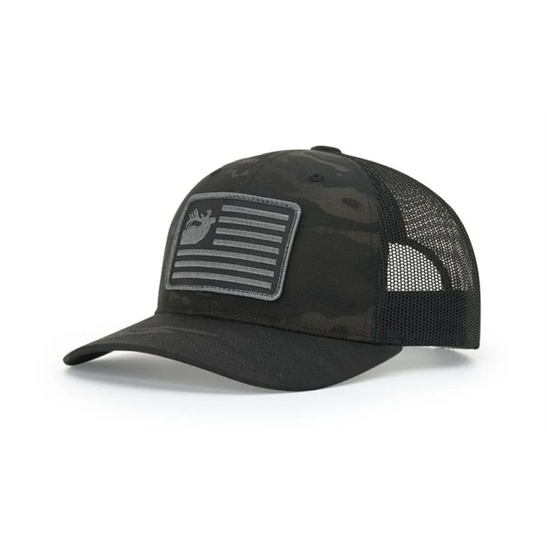 Richardson 862 Multicam Trucker Hat - Richardson 862 Multicam Trucker Hat - Image 0 of 5