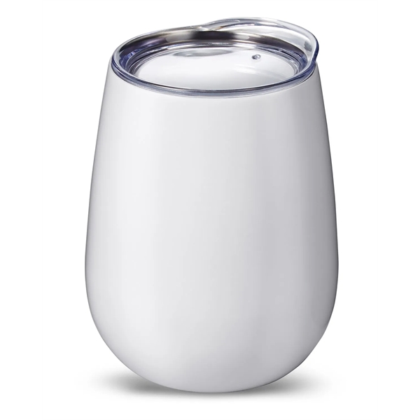 Prime Line 10oz Stemless Vacuum Wine Tumbler With Lid - Prime Line 10oz Stemless Vacuum Wine Tumbler With Lid - Image 4 of 17