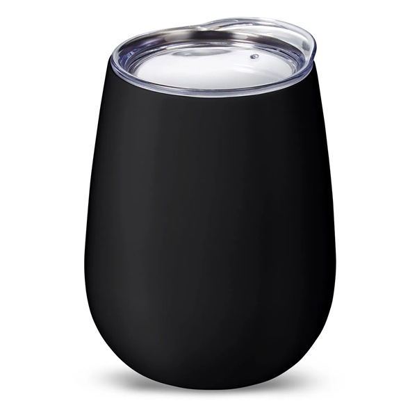 Prime Line 10oz Stemless Vacuum Wine Tumbler With Lid - Prime Line 10oz Stemless Vacuum Wine Tumbler With Lid - Image 12 of 17