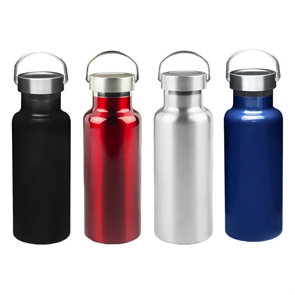 Double Wall Stainless Steel Canteen Water Bottle, 17 oz. - Double Wall Stainless Steel Canteen Water Bottle, 17 oz. - Image 0 of 5
