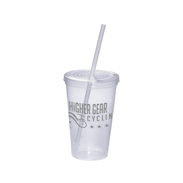 Prime Line USA Made 20oz Econo Sturdy Sipper Tumbler - Prime Line USA Made 20oz Econo Sturdy Sipper Tumbler - Image 3 of 19