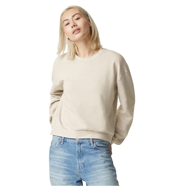 American Apparel Ladies' ReFlex Fleece Crewneck Sweatshirt - American Apparel Ladies' ReFlex Fleece Crewneck Sweatshirt - Image 15 of 17