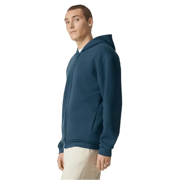 American Apparel ReFlex Fleece Unisex Full Zip Hoodie - American Apparel ReFlex Fleece Unisex Full Zip Hoodie - Image 11 of 20