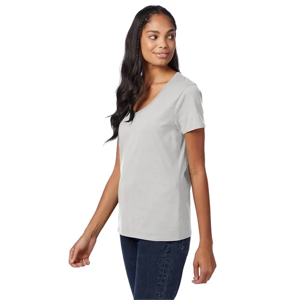 Hanes Ladies' Perfect-T V-Neck T-Shirt - Hanes Ladies' Perfect-T V-Neck T-Shirt - Image 136 of 156