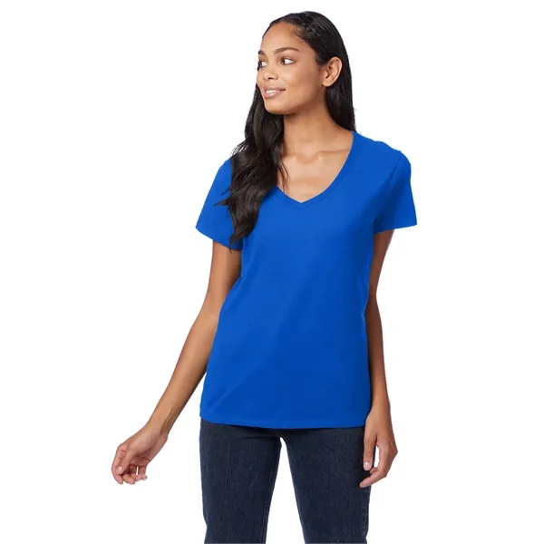 Hanes Ladies' Perfect-T V-Neck T-Shirt - Hanes Ladies' Perfect-T V-Neck T-Shirt - Image 109 of 156