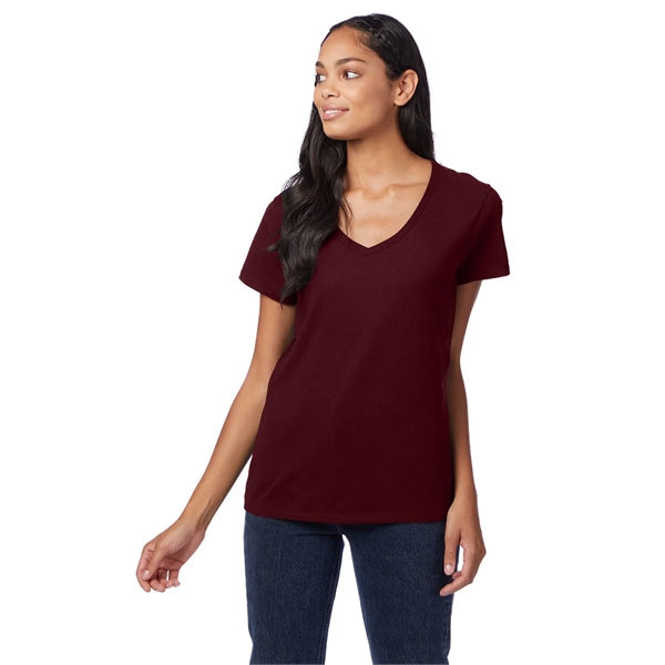 Hanes Ladies' Perfect-T V-Neck T-Shirt - Hanes Ladies' Perfect-T V-Neck T-Shirt - Image 112 of 156