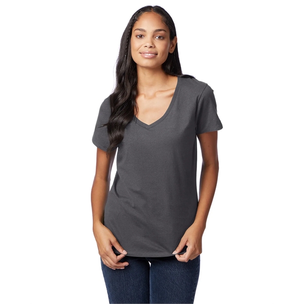 Hanes Ladies' Perfect-T V-Neck T-Shirt - Hanes Ladies' Perfect-T V-Neck T-Shirt - Image 72 of 156