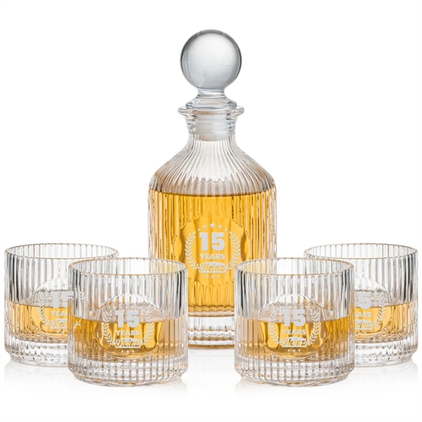 Dillard Decanter Set - Dillard Decanter Set - Image 5 of 6