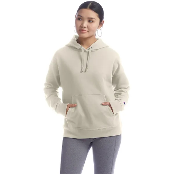 Champion Ladies' PowerBlend Relaxed Hooded Sweatshirt - Champion Ladies' PowerBlend Relaxed Hooded Sweatshirt - Image 0 of 29