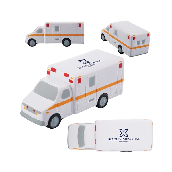 Ambulance Shape Stress Ball - Ambulance Shape Stress Ball - Image 0 of 0