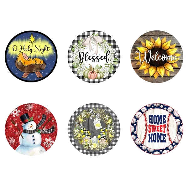 Custom Round Metal Signage - Custom Round Metal Signage - Image 0 of 3