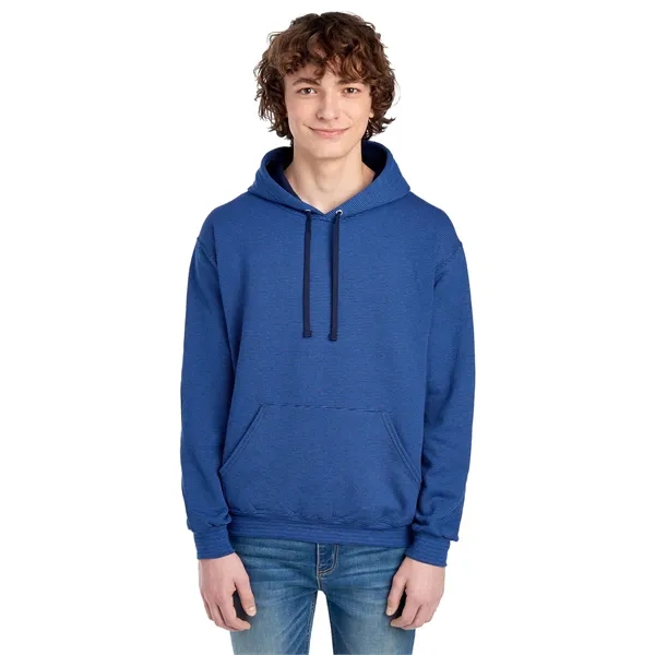 Fruit of the Loom Adult Sofspun® Striped Hooded Sweatshirt - Fruit of the Loom Adult Sofspun® Striped Hooded Sweatshirt - Image 20 of 35