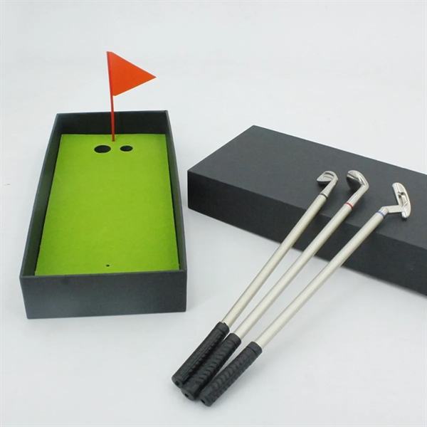 Golf Pen Set Ballpoint Mini Club Desk Toys  Top Gift - Golf Pen Set Ballpoint Mini Club Desk Toys  Top Gift - Image 2 of 5