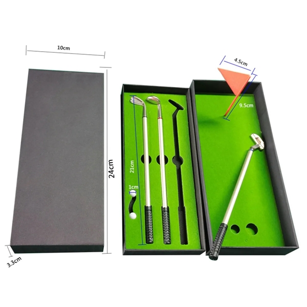 Golf Pen Set Ballpoint Mini Club Desk Toys  Top Gift - Golf Pen Set Ballpoint Mini Club Desk Toys  Top Gift - Image 5 of 5