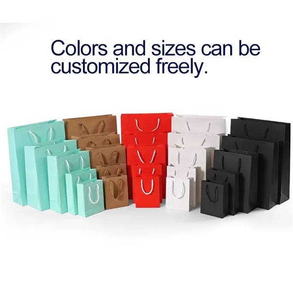 Kraft Paper Shopping Bag - Kraft Paper Shopping Bag - Image 1 of 4