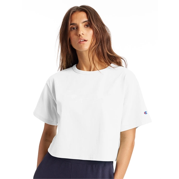 Champion Ladies' Cropped Heritage T-Shirt - Champion Ladies' Cropped Heritage T-Shirt - Image 12 of 34