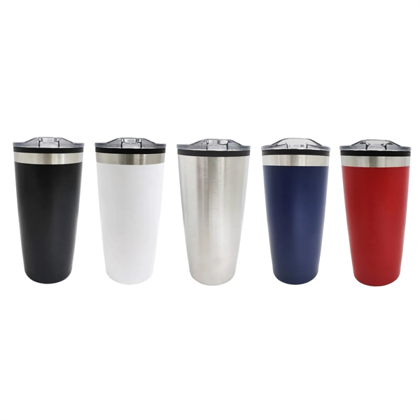Double Wall Tumbler with Lid, 20 oz. - Double Wall Tumbler with Lid, 20 oz. - Image 1 of 7
