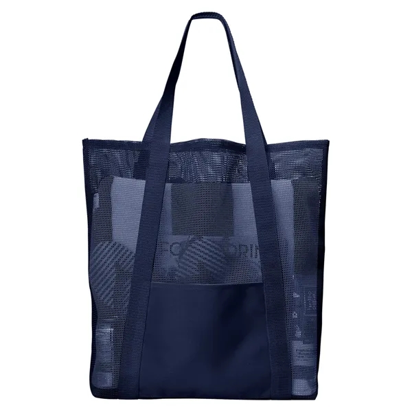 Belle Mare Beach Mesh Tote Bag - Belle Mare Beach Mesh Tote Bag - Image 1 of 18
