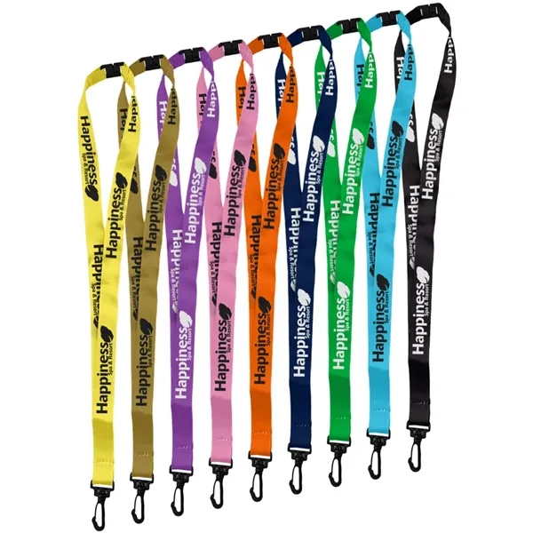 0.75" Dye Sublimation Lanyards with Safety Breakaway - 0.75" Dye Sublimation Lanyards with Safety Breakaway - Image 31 of 54