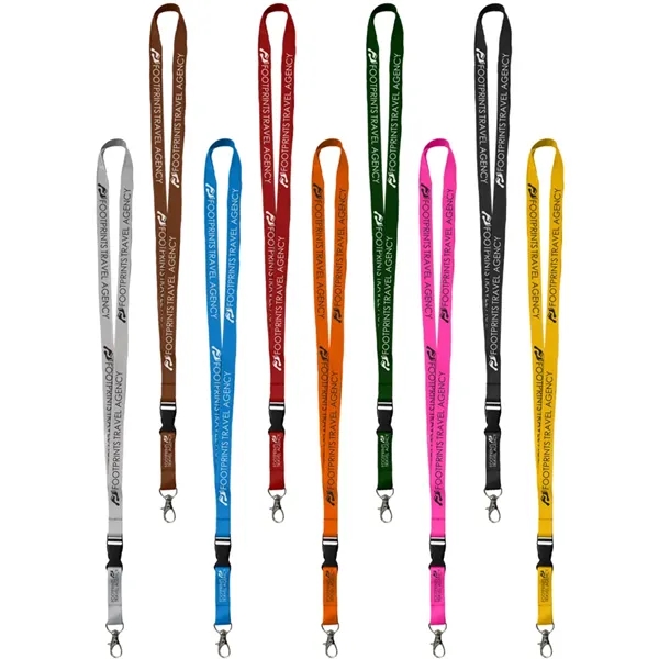 36" Dye Sublimation Lanyards with Buckle Release - 36" Dye Sublimation Lanyards with Buckle Release - Image 31 of 54
