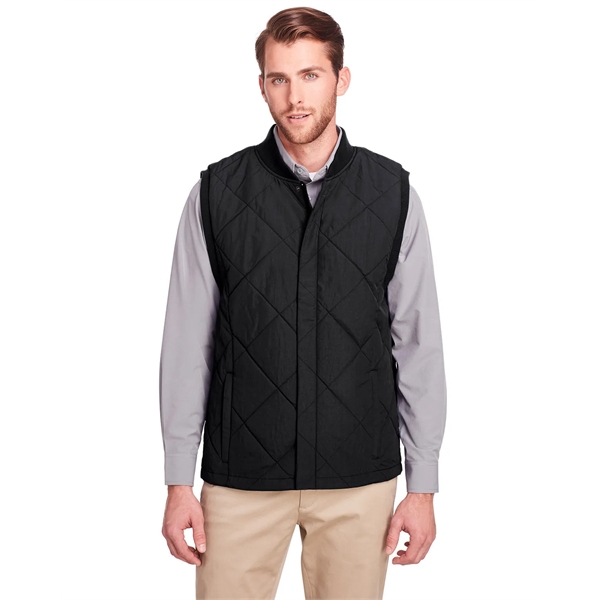 UltraClub Men's Dawson Quilted Hacking Vest - UltraClub Men's Dawson Quilted Hacking Vest - Image 0 of 11