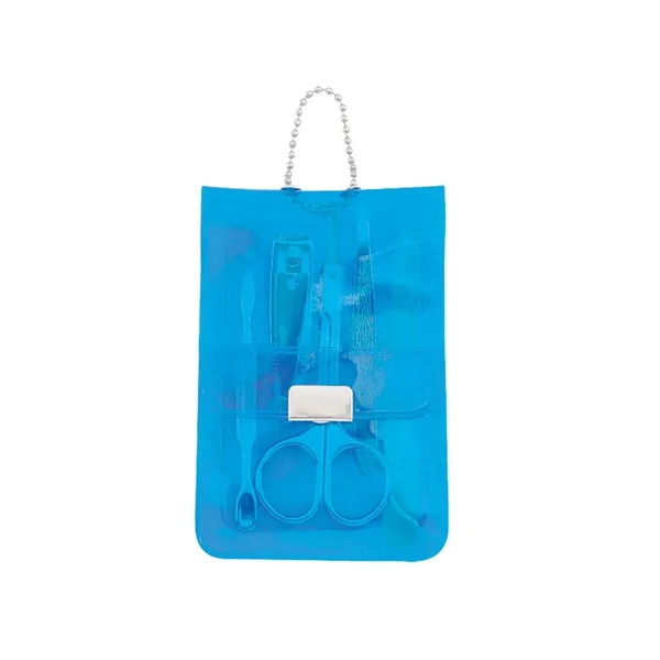 Prime Line Translucent Five-Piece Manicure Pouch - Prime Line Translucent Five-Piece Manicure Pouch - Image 1 of 5