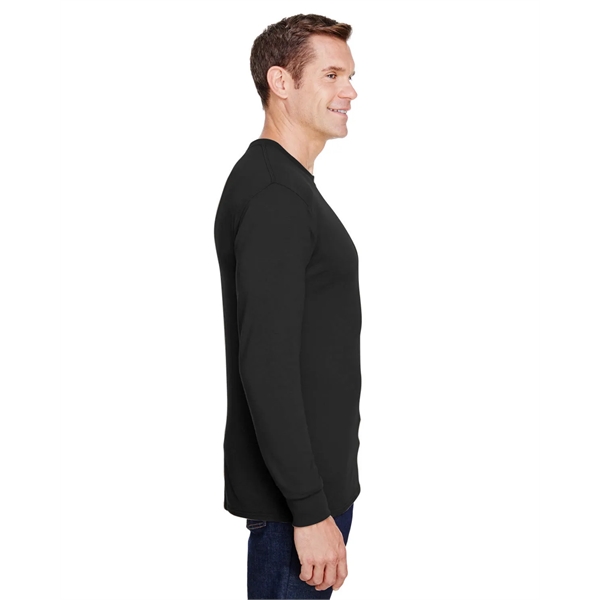 Hanes Adult Workwear Long-Sleeve Pocket T-Shirt - Hanes Adult Workwear Long-Sleeve Pocket T-Shirt - Image 23 of 36