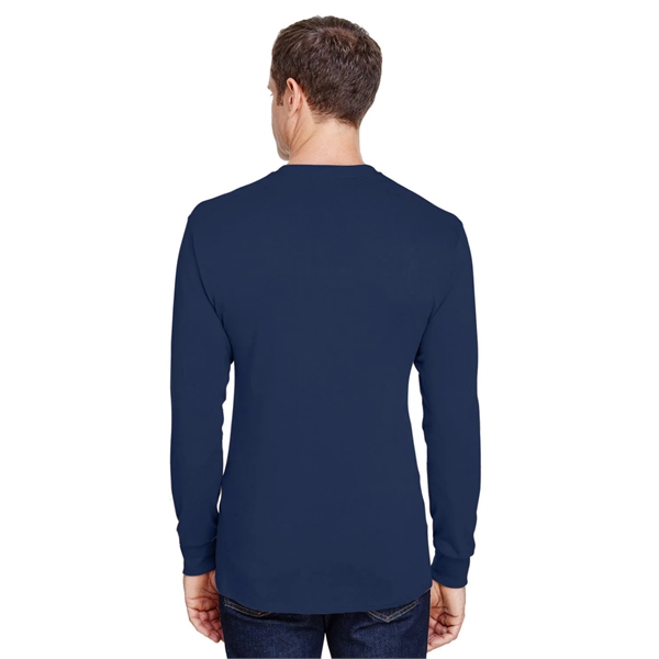 Hanes Adult Workwear Long-Sleeve Pocket T-Shirt - Hanes Adult Workwear Long-Sleeve Pocket T-Shirt - Image 25 of 36