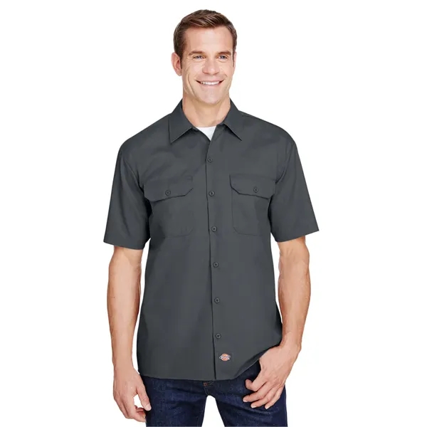 Dickies Men's FLEX Short-Sleeve Twill Work Shirt - Dickies Men's FLEX Short-Sleeve Twill Work Shirt - Image 13 of 23