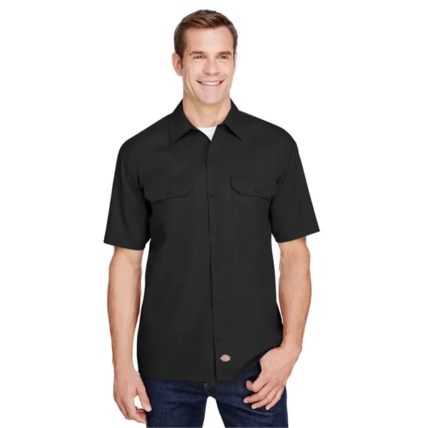 Dickies Men's FLEX Short-Sleeve Twill Work Shirt - Dickies Men's FLEX Short-Sleeve Twill Work Shirt - Image 18 of 23