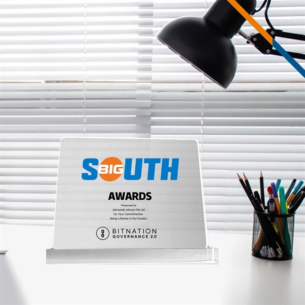 Layto Wyoming Crystal Award - Layto Wyoming Crystal Award - Image 1 of 3