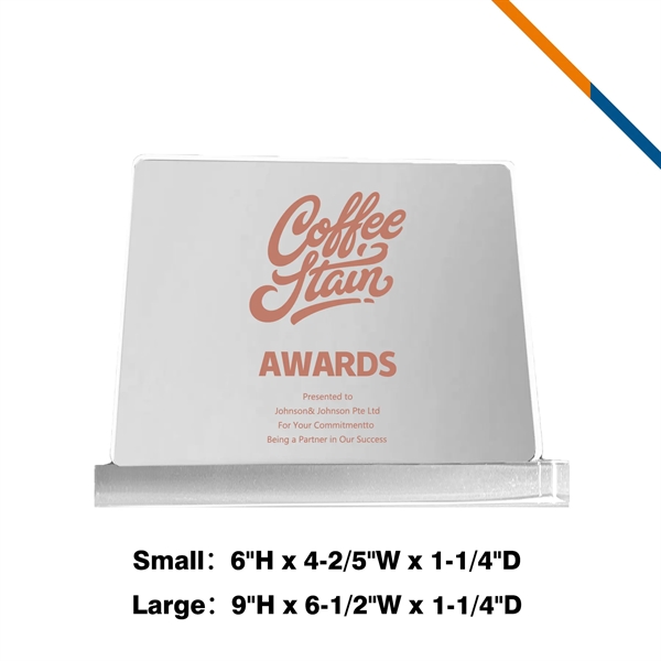 Layto Wyoming Crystal Award - Layto Wyoming Crystal Award - Image 2 of 3